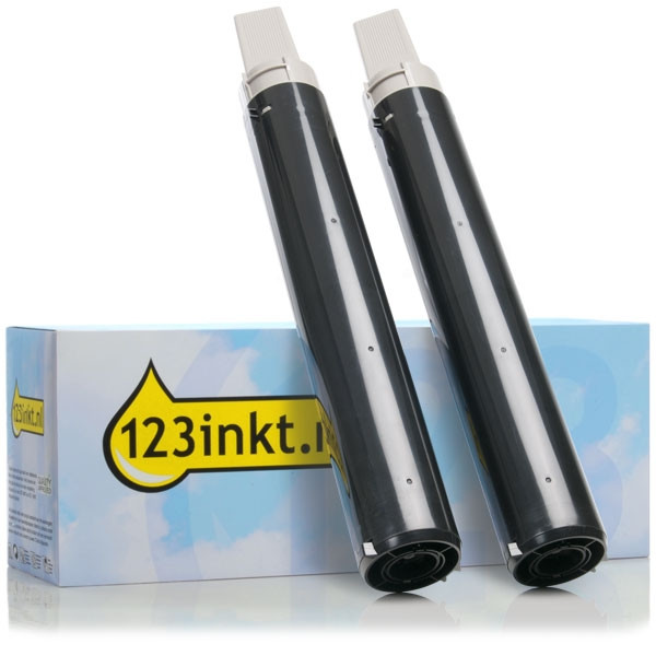 Canon NPG-9 toner zwart 2 stuks (123inkt huismerk) 1379A003AAC 071372 - 1