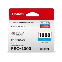 Canon PFI-1000C inktcartridge cyaan (origineel) 0547C001 010128