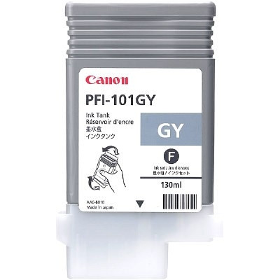 Canon PFI-101GY inktcartridge grijs (origineel) 0892B001 018270 - 1