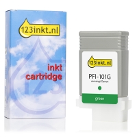 Canon PFI-101G inktcartridge groen (123inkt huismerk) 0890B001C 018267