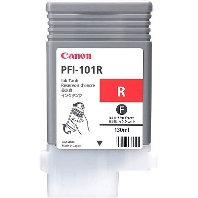 Canon PFI-101R inktcartridge rood (origineel) 0889B001 018264 - 1