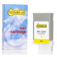 Canon PFI-101Y inktcartridge geel (123inkt huismerk)
