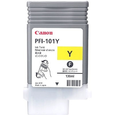 Canon PFI-101Y inktcartridge geel (origineel) 904139 - 1