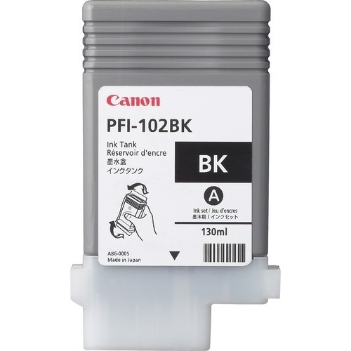 Canon PFI-102BK inktcartridge zwart (origineel) 0895B001 902052 - 1