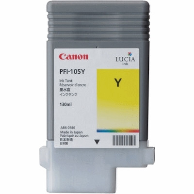 Canon PFI-105Y inktcartridge geel (origineel) 3003B005 018608 - 1