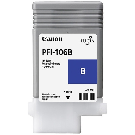 Canon PFI-106B inktcartridge blauw (origineel) 6629B001 018920 - 1