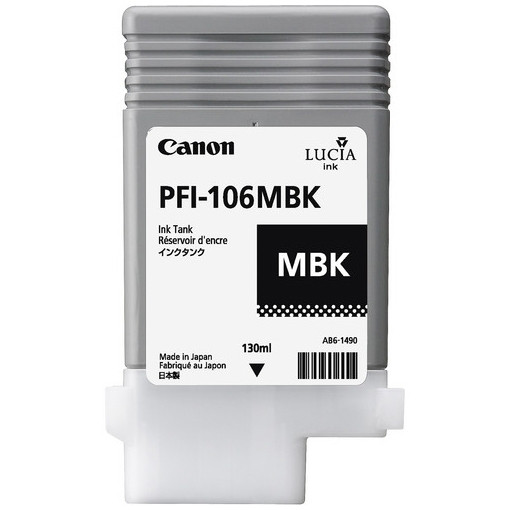 Canon PFI-106MBK inktcartridge mat zwart (origineel) 6620B001 018900 - 1