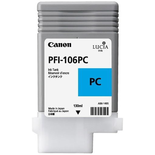 Canon PFI-106PC inktcartridge foto cyaan (origineel) 6625B001 904535 - 1