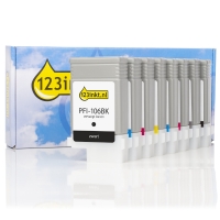 Canon PFI-106 multipack MBK/BK/C/M/Y/PC/PM/GY (123inkt huismerk)  132060