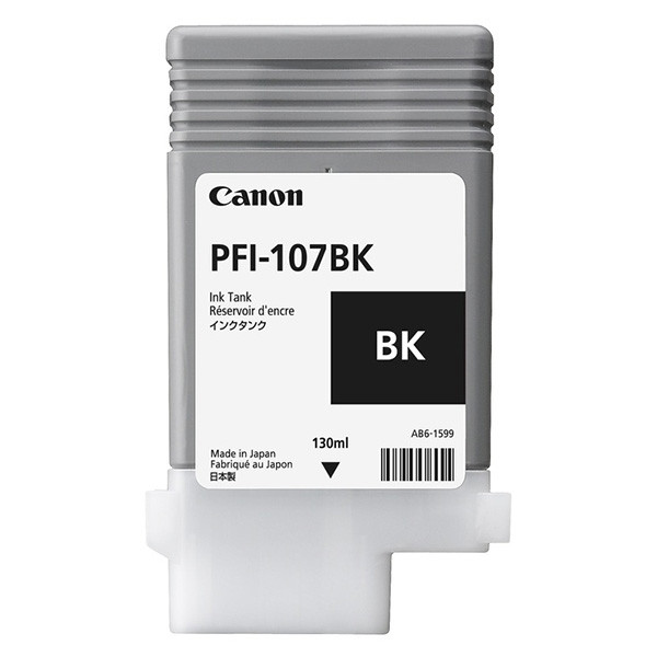 Canon PFI-107BK inktcartridge zwart (origineel) 6705B001 018980 - 1