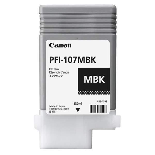 Canon PFI-107MBK inktcartridge mat zwart (origineel) 6704B001 018978 - 1