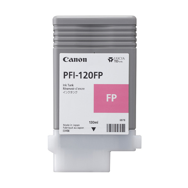 Canon PFI-120FP inktcartridge roze (origineel) 3499C001 017602 - 1