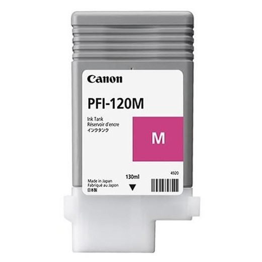 Canon PFI-120M inktcartridge magenta (origineel) 2887C001AA 018430 - 1