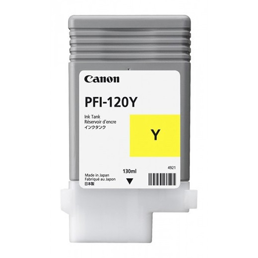 Canon PFI-120Y inktcartridge geel (origineel) 2888C001AA 018432 - 1