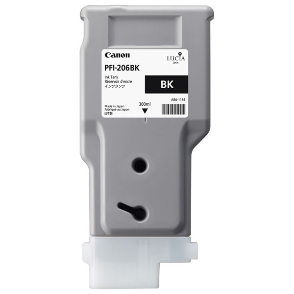 Canon PFI-206BK inktcartridge zwart hoge capaciteit (origineel) 5303B001 018922 - 1