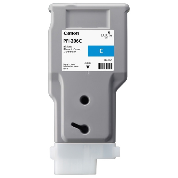 Canon PFI-206C inktcartridge cyaan hoge capaciteit (origineel) 5304B001 018926 - 1