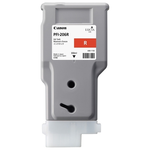 Canon PFI-206R inktcartridge rood hoge capaciteit (origineel) 5309B001 018940 - 1