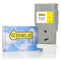 Canon PFI-207Y inktcartridge geel (123inkt huismerk)