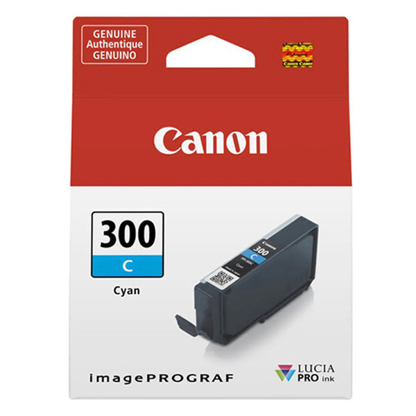Canon PFI-300C inktcartridge cyaan (origineel) 4194C001 011706 - 1
