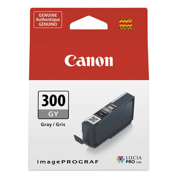 Canon PFI-300GY inktcartridge grijs (origineel) 4200C001 011718 - 1