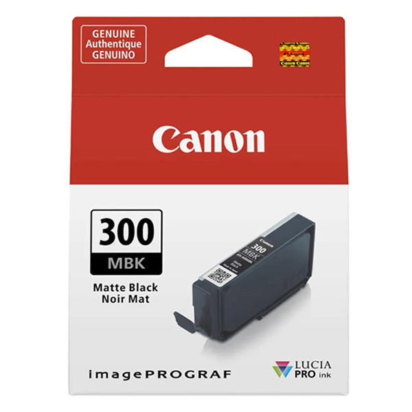 Canon PFI-300MBK inktcartridge mat zwart (origineel) 4192C001 011702 - 1