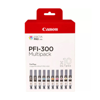 Canon PFI-300 multipack MBK/PBK/C/M/Y/PC/PM/R/GY/CO (Origineel) 4192C008 018590