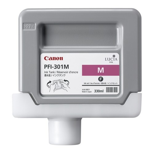 Canon PFI-301M inktcartridge magenta (origineel) 1488B001 018286 - 1
