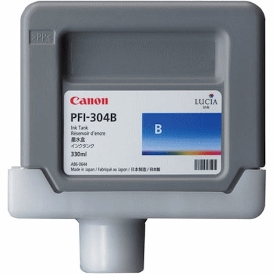 Canon PFI-304B inktcartridge blauw (origineel) 3857B005 018642 - 1