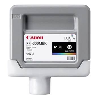 Canon PFI-306MBK inktcartridge mat zwart (origineel) 6656B001 018852 - 1