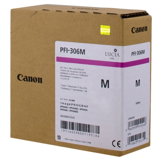 Canon PFI-306M inktcartridge magenta (origineel) 6659B001 018856 - 1