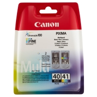 Canon PG-40 / CL-41 multipack zwart en kleur (origineel) 0615B043 0615B051 018780
