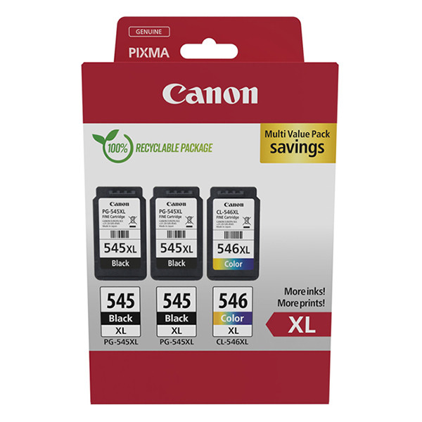 Canon PG-545XLx2/CL-546XL multipack (origineel) 8286B013 132264 - 1