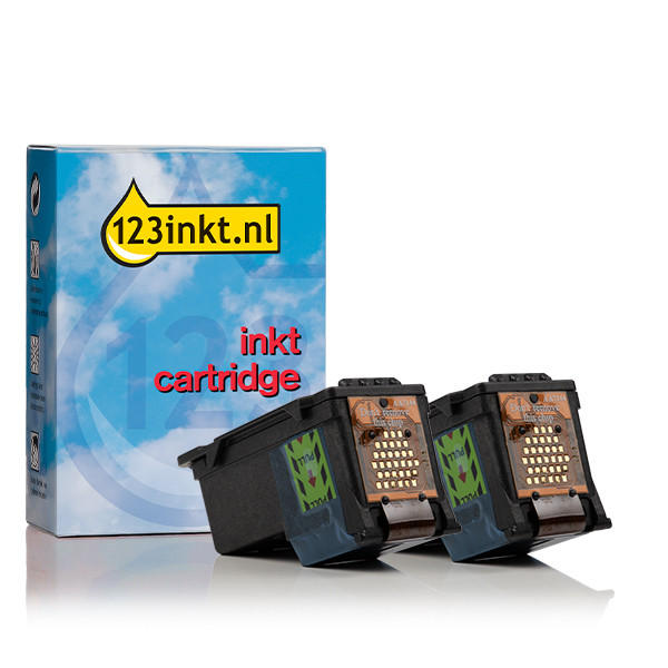 Canon PG-575 / CL-576 multipack zwart en kleur (123inkt huismerk)  130731 - 1