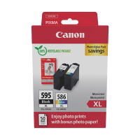 Canon PG-595XL / CL-586XL photo value pack (origineel) 132324