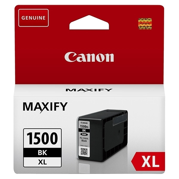 Canon PGI-1500XL BK inktcartridge zwart hoge capaciteit (origineel) 9182B001 018522 - 