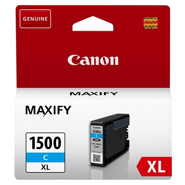 Canon PGI-1500XL C inktcartridge cyaan hoge capaciteit (origineel) 9193B001 018524 - 1