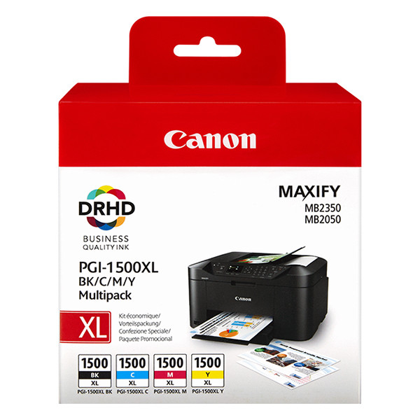 Canon PGI-1500XL multipack (origineel) 9182B004 9182B010 018570 - 1