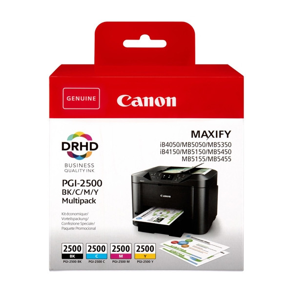 Canon PGI-2500 multipack (origineel) 9290B004 9290B006 010296 - 1