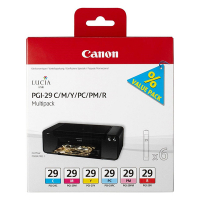 Canon PGI-29 multipack C/M/Y/PC/PM/R (origineel) 4873B005 018762