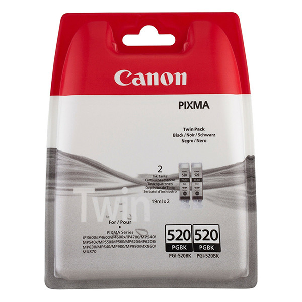 Canon PGI-520PGBK multipack (origineel) 2932B009 2932B012 2932B019 651007 - 1