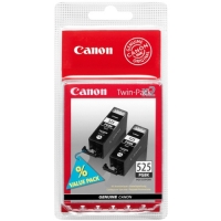 Canon PGI-525PGBK inktcartridge zwart dubbelpak (origineel) 4529B006 4529B010 4529B017 018471
