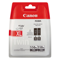 Canon PGI-550PGBK XL duopak (origineel) 6431B005 6431B010 018576