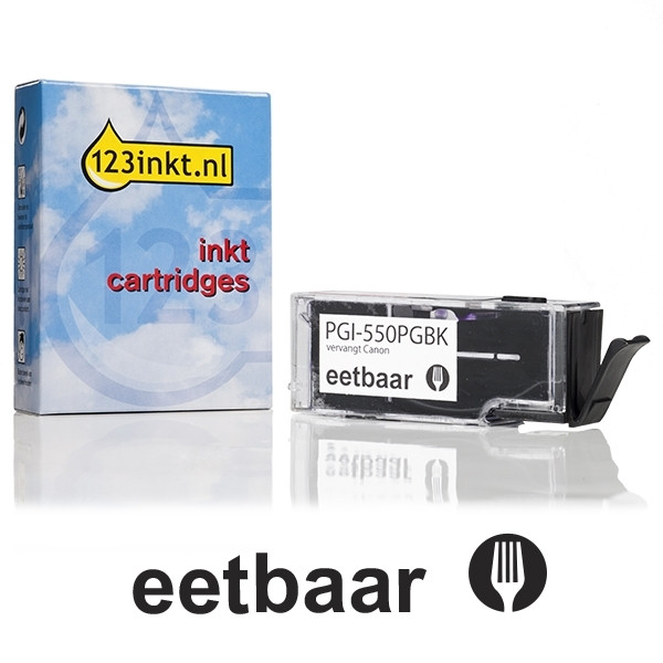 Canon PGI-550PGBK inktcartridge zwart (eetbaar)  199000 - 1