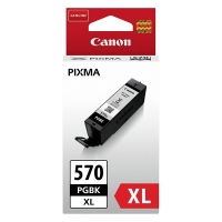 Canon PGI-570PGBK XL inktcartridge pigment zwart hoge capaciteit (origineel) 0318C001 0318C001AA 017240
