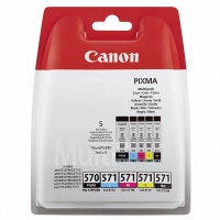 Canon PGI-570 / CLI-571 multipack PGBK/BK/C/M/Y (origineel) 0372C004 0372C006 017264