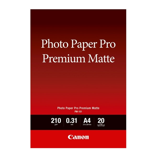 Canon PM-101 Premium Matte paper 210 grams A4 (20 vel) 8657B005 154014 - 1
