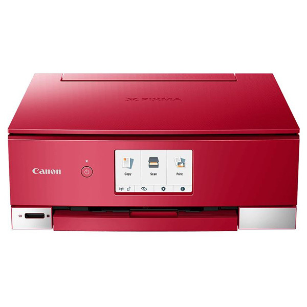 Canon Pixma TS8252 all-in-one A4 inkjetprinter met wifi (3 in 1) rood 2987C046 819014 - 1