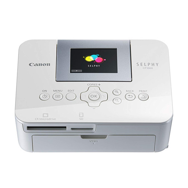 Canon SELPHY CP1000 mobiele fotoprinter wit 848453 - 1