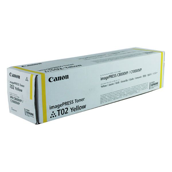 Canon T02 toner geel (origineel) 8532B001 070006 - 