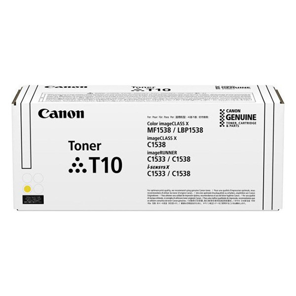 Canon T10 toner geel (origineel) 4563C001 010466 - 1